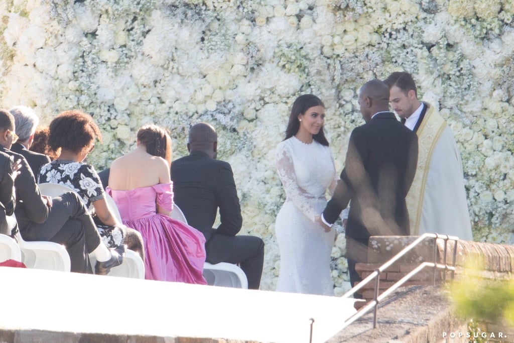 Kim Kardashian And Kanye West Wedding Pictures 2014 Popsugar Celebrity