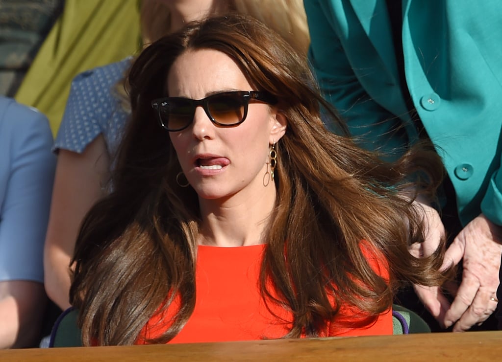 Kate Middleton's Facial Expressions Watching Sports Pictures