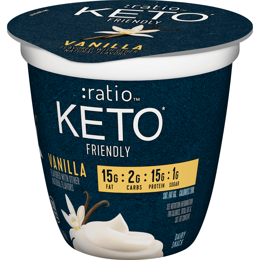 :ratio KETO* Friendly Dairy Snack, Vanilla