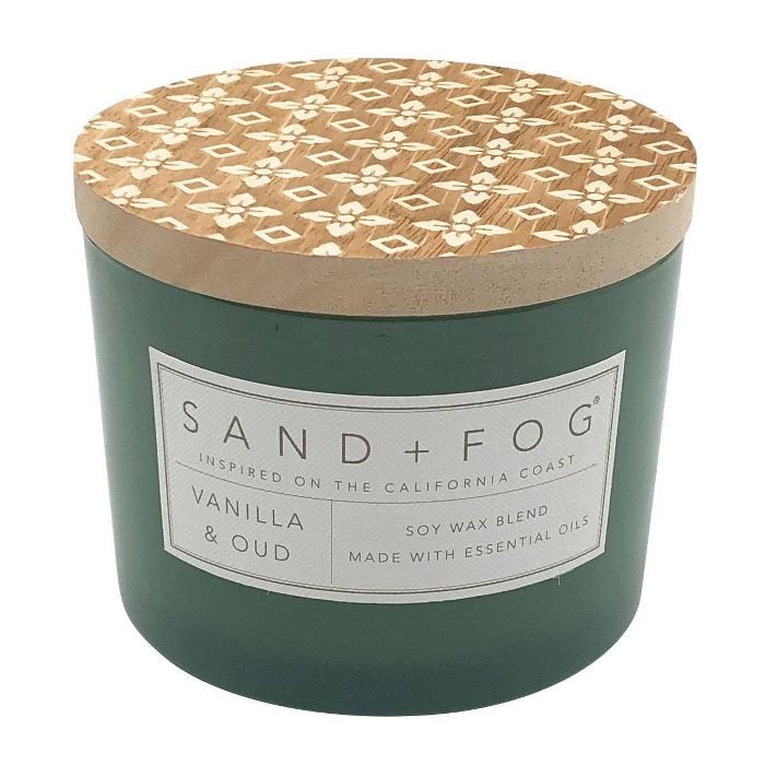 Seasonal Scent: Sand + Fog Vanilla Oud Scented Candle