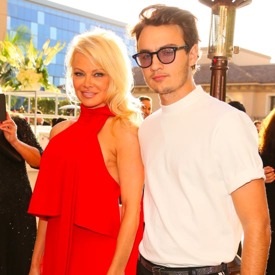 Pamela Anderson and Son at Sea Shepherd Charity Event 2017