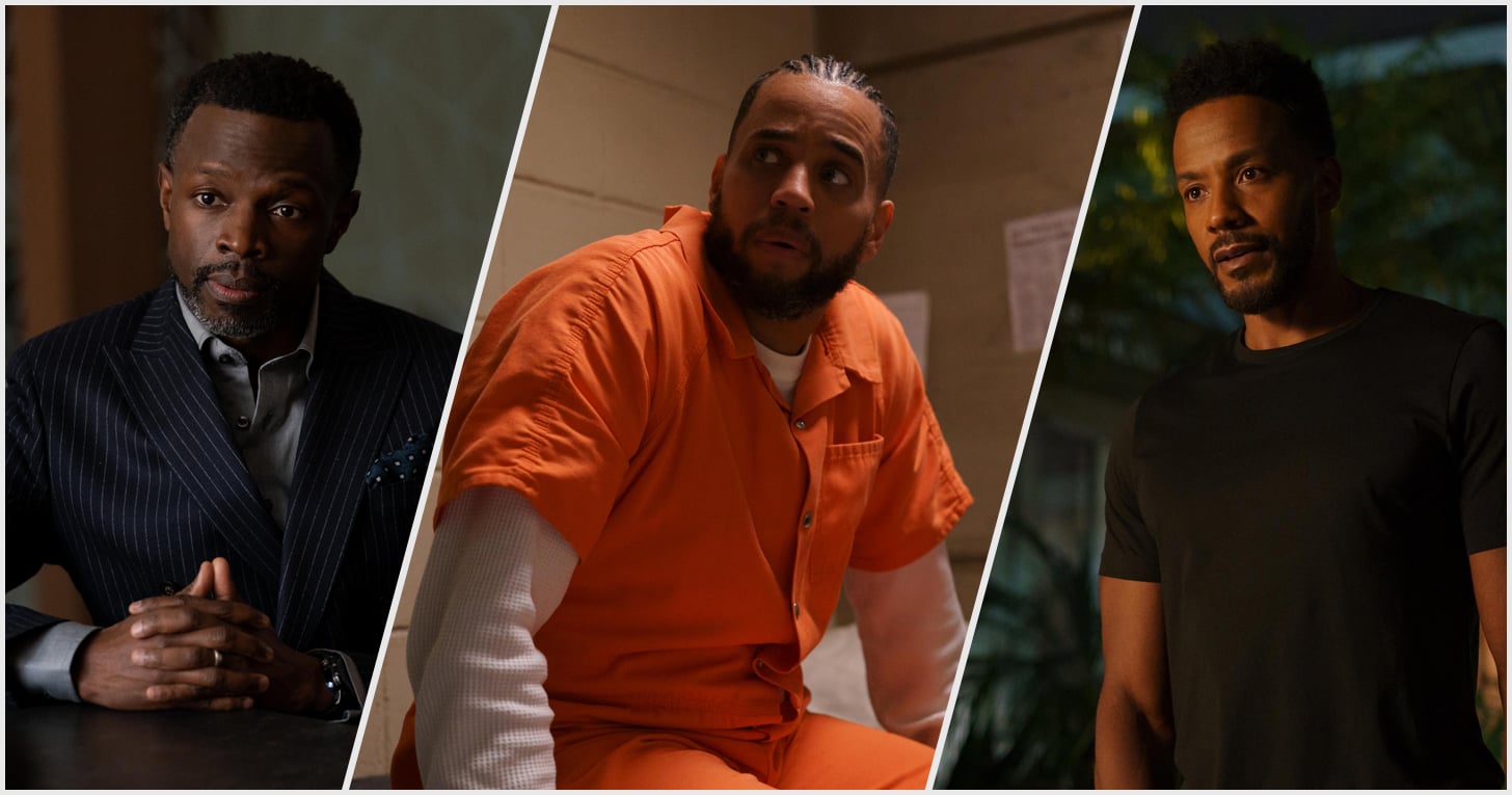 Sean Patrick Thomas, Michael Ealy, and McKinley Freeman in Hulu's Reasonable Doubt.