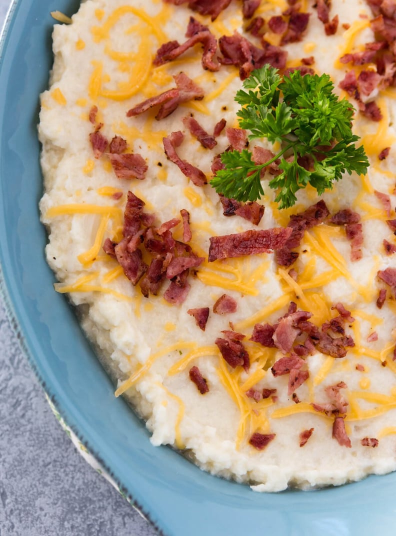 Mashed Cauliflower With Turkey Bacon