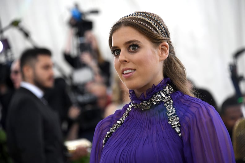 Princess Beatrice at the Met Gala in 2018