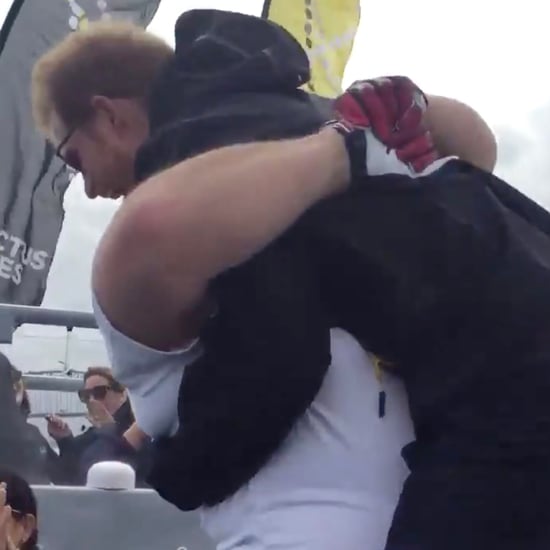 American Sailor Hugs Prince Harry at the Invictus Games 2018