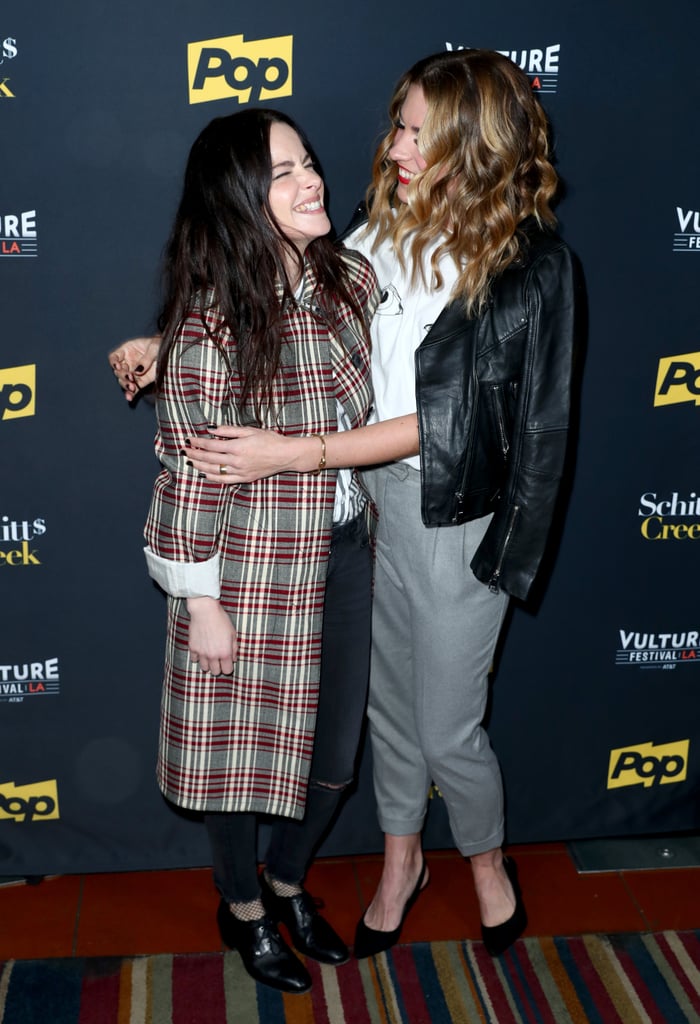 Annie Murphy and Emily Hampshire's Real-Life Friendship