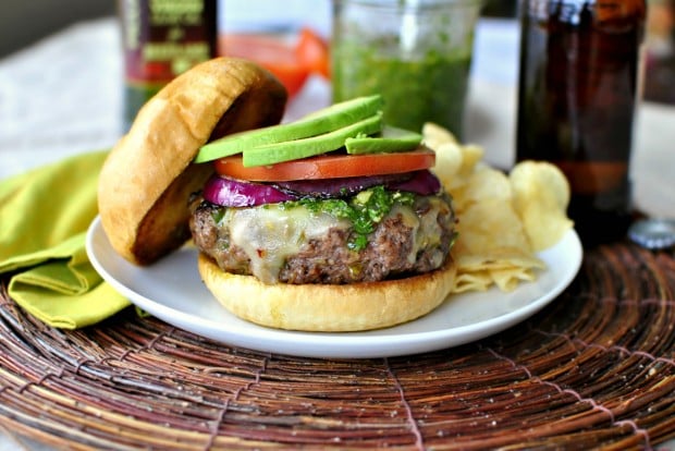 Chimichurri Burgers