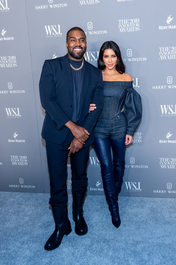 Kim Kardashian and Kanye West at the WSJ Mag 2019 Innovator Awards