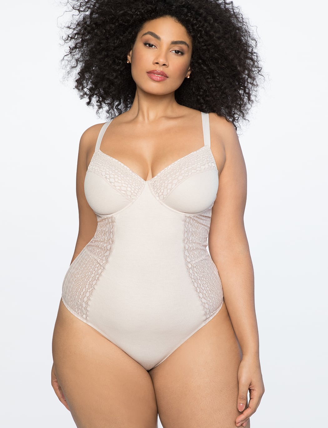 The lingerie on display trend: Cosabella lace bodysuit