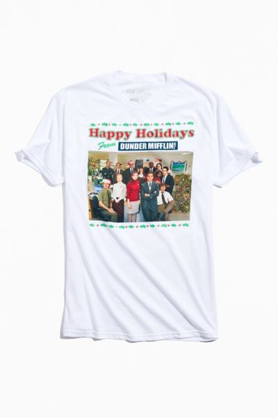 The Office Happy Holidays Tee