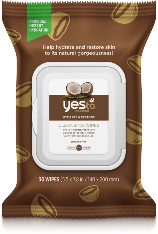 Taking off your makeup at the end of the day will be so refreshing.
Yes to Coconut Cleansing Wipes ($5.99)