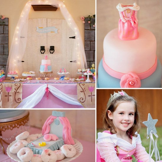 A Pink and Blue Sleeping Beauty Party