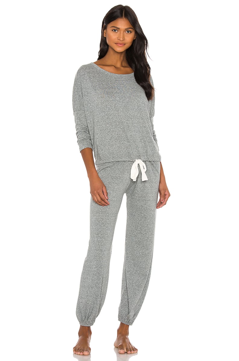 Eberjey Heather Slouchy Tee and Pants