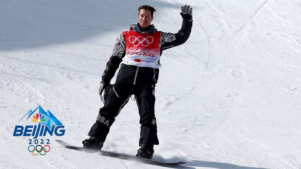 Shaun White Says Farewell After a Fall in 2022 Beijing Olympic Halfpipe Final Run 3