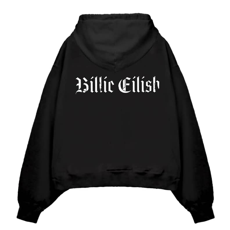 Billie eilish zip up hoodie deals