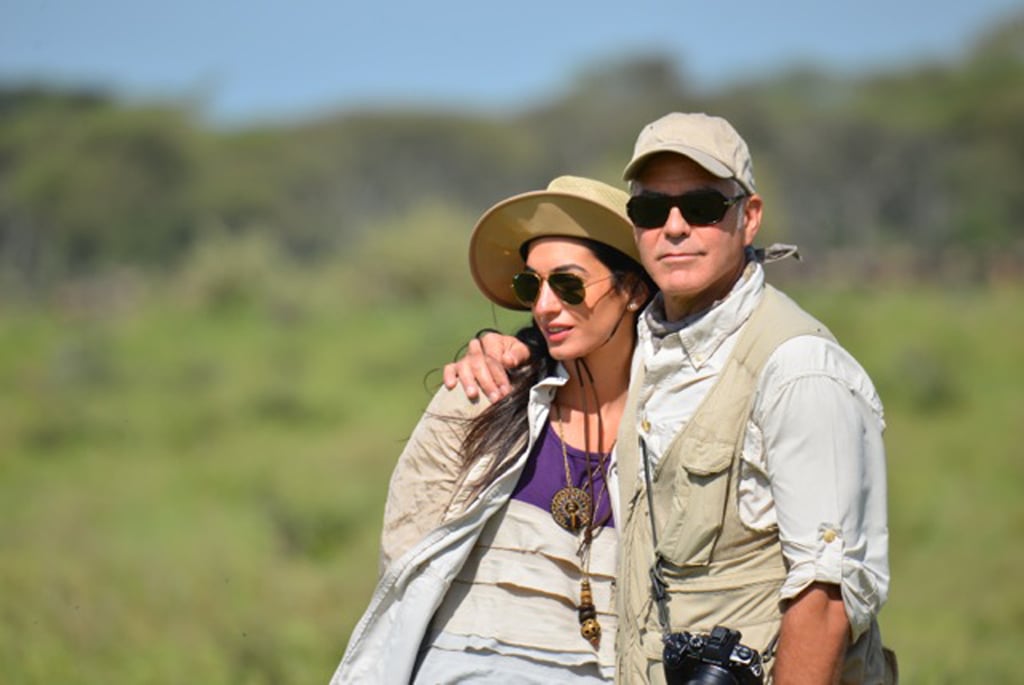 George and Amal had plenty of sweet moments in 2014, and their safari in Tanzania was no exception.