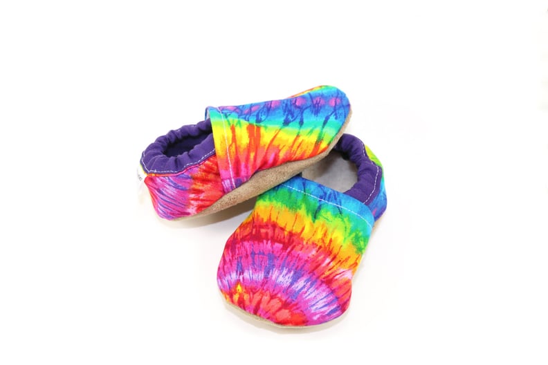 Tie-Dye Baby Shoes