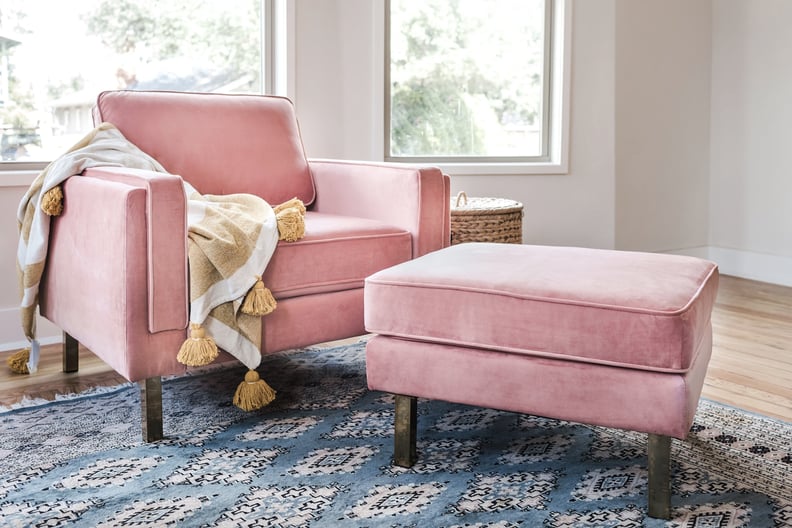 A Pink Velvet Chair: Albany Park Albany Armchair
