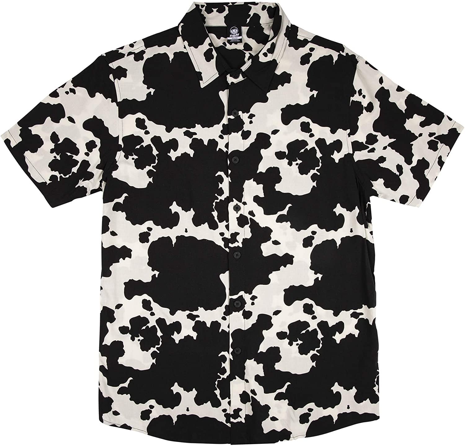 Neff Men S Daily Button Up Hawaiian Style Patterned Pool Side