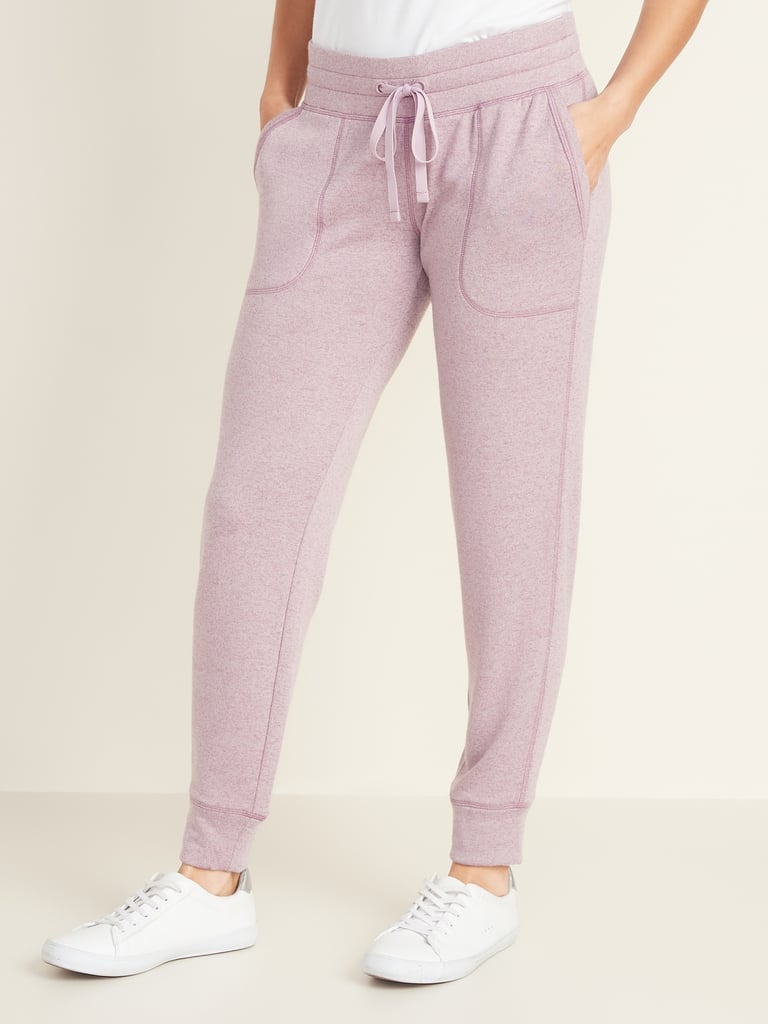 Old Navy Mid-Rise Sweater-Knit Joggers 