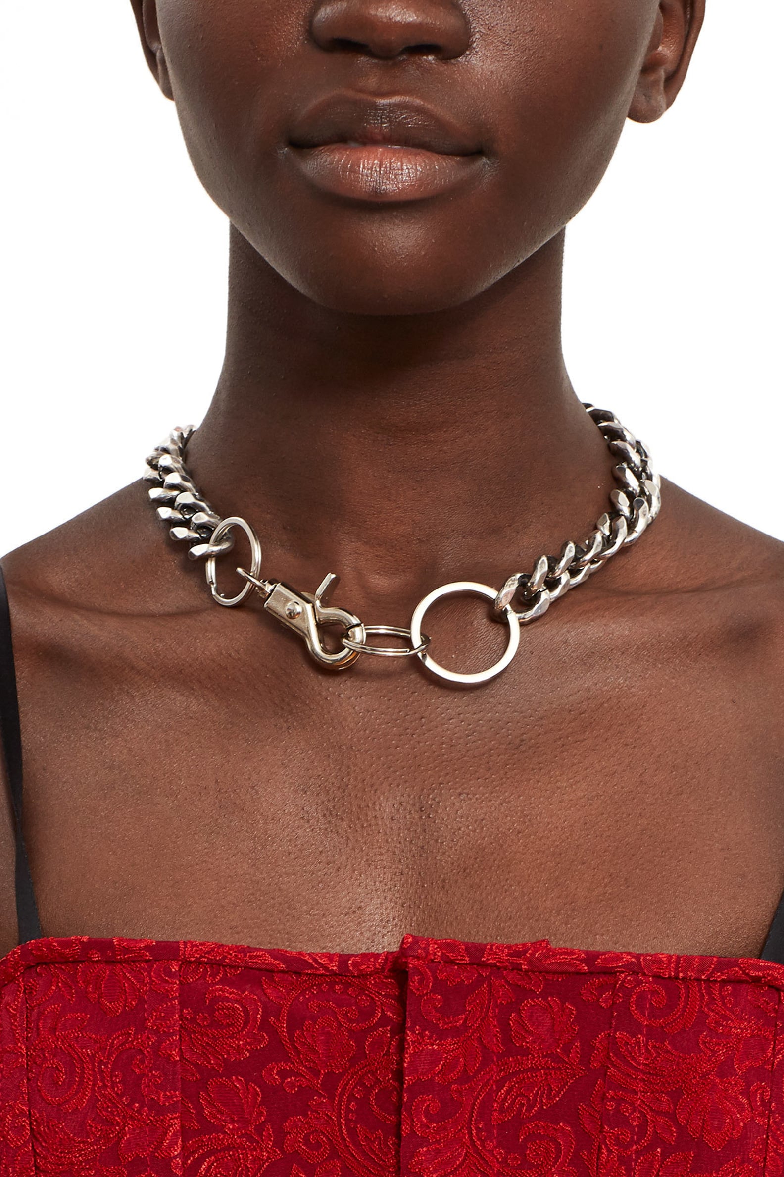 Kim Kardashian Chain Choker Necklaces | POPSUGAR Fashion