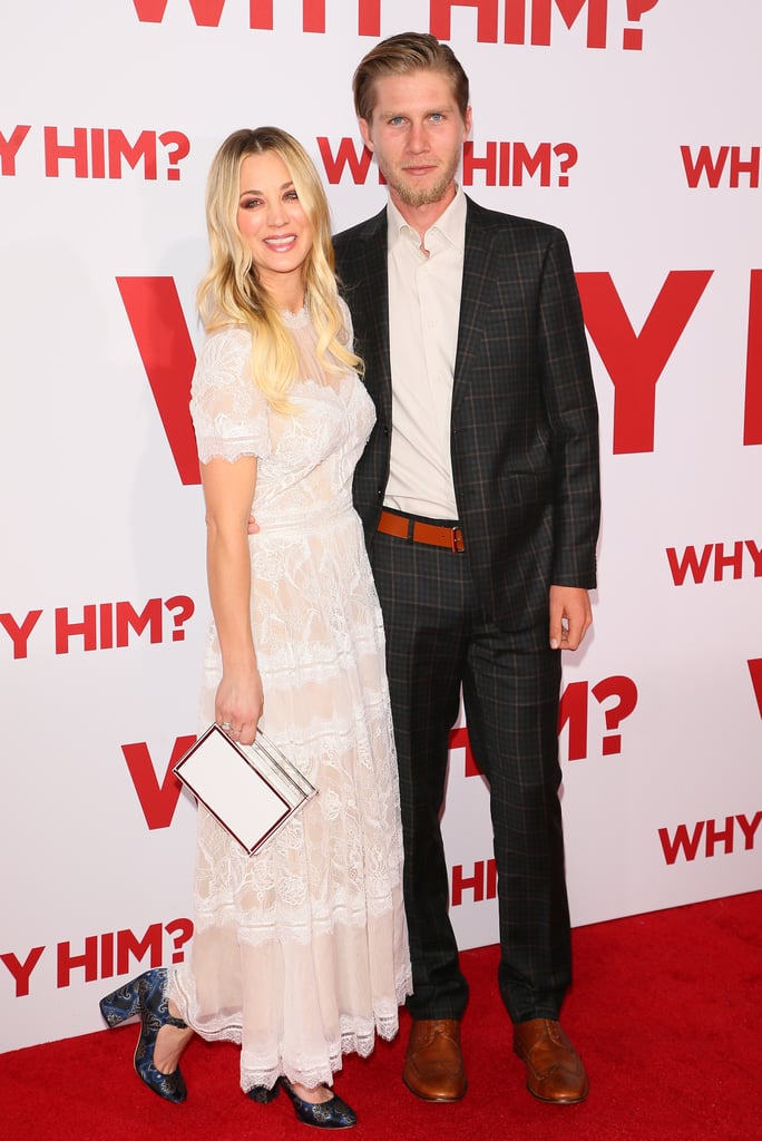 Kaley Cuoco and Karl Cook at Why Him? Premiere 2016
