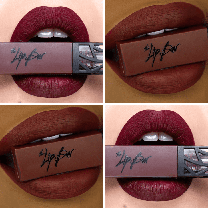 The Lip Bar Liquid Matte Lipstick in Rebel The Best Dark Lipsticks