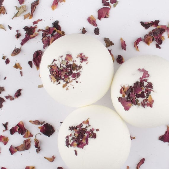 Rose Bath Bombs
