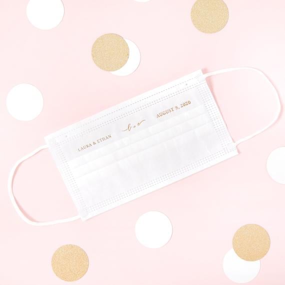 Personalized Disposable Face Mask Set
