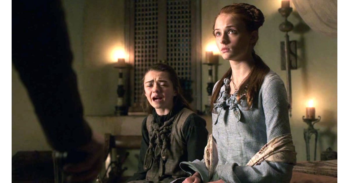Arya and Sansa From Game of Thrones Halloween Costume Ideas For
