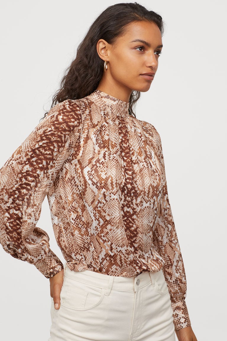 H&M Wide-Cut Blouse