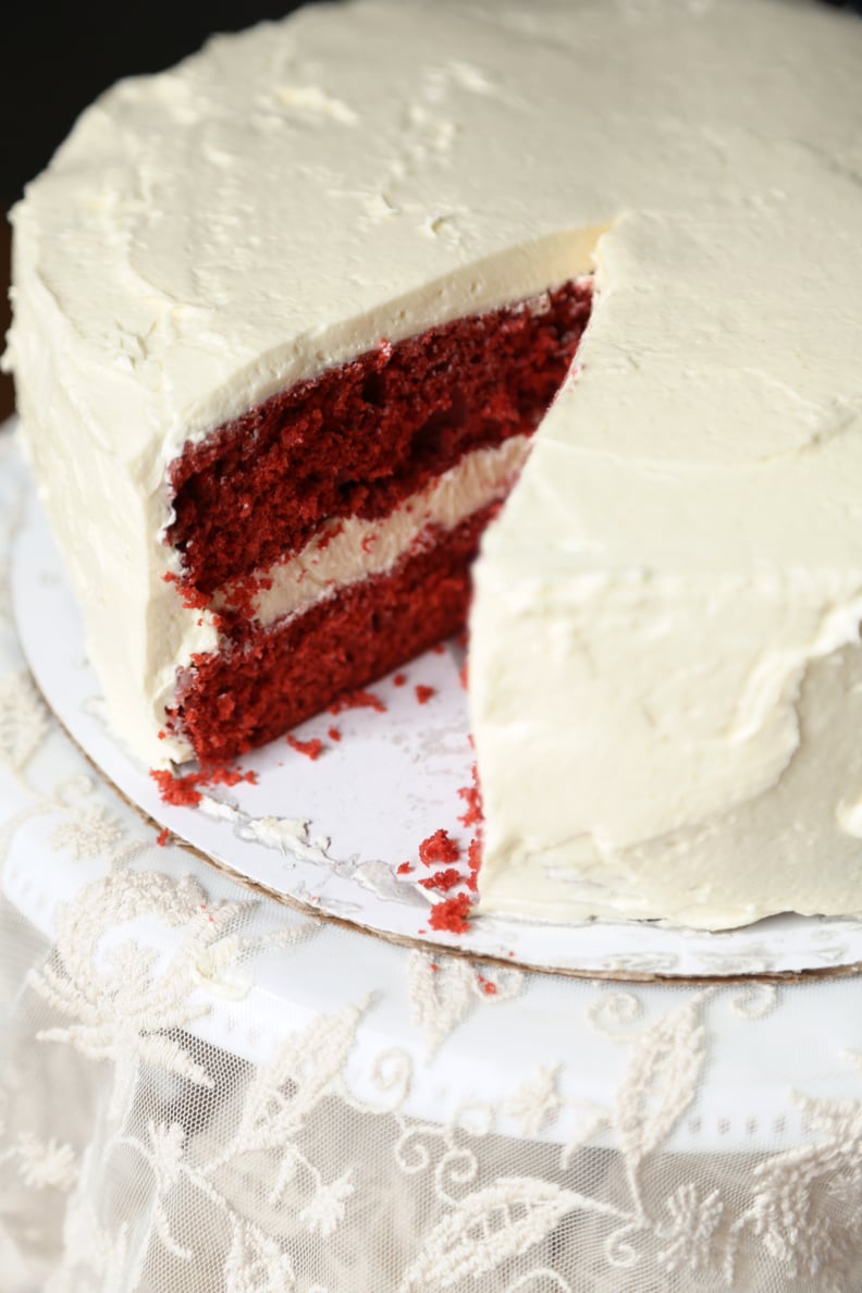 Red Velvet Cake With Boiled Frosting