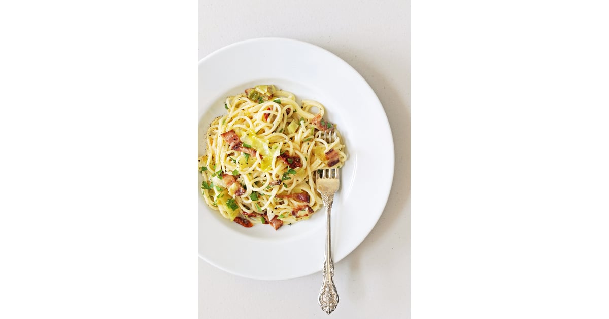 Pasta Carbonara With Leeks and SunDried Tomatoes Easy Pasta Recipes