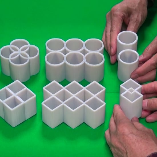 Ambiguous Cylinder Optical Illusion