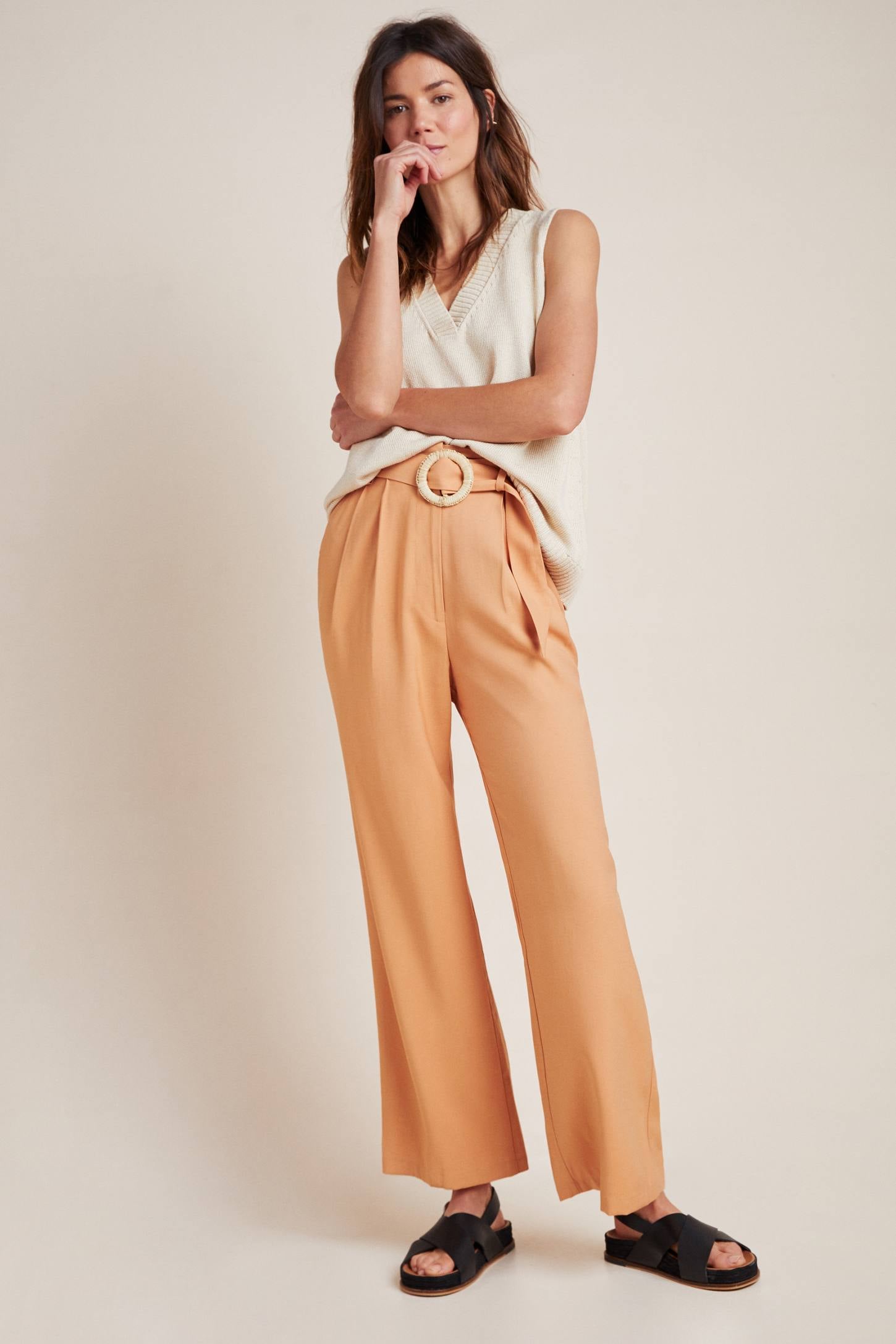 EBONI WIDE LEG TROUSERS – After 12