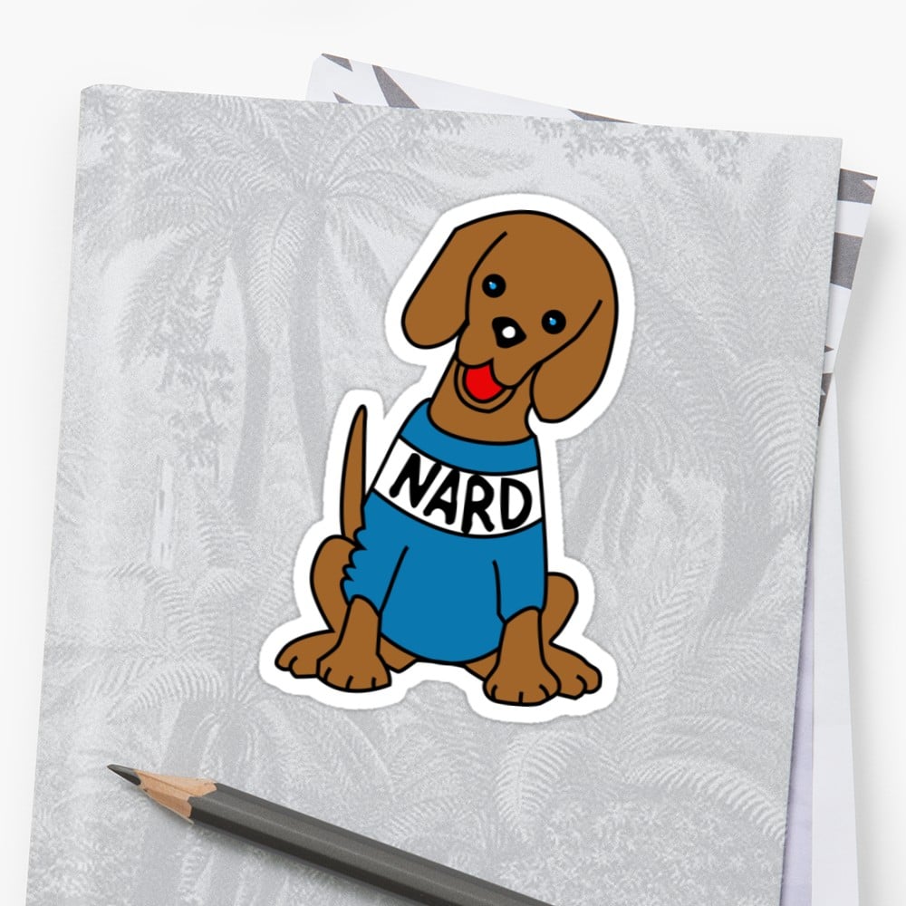 The Office Nard Dog Sticker