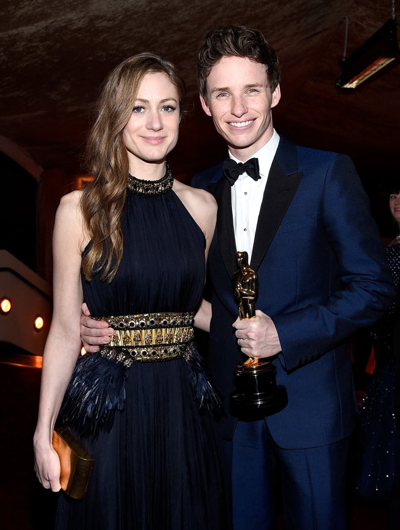 Eddie Redmayne and Hannah Bagshawe