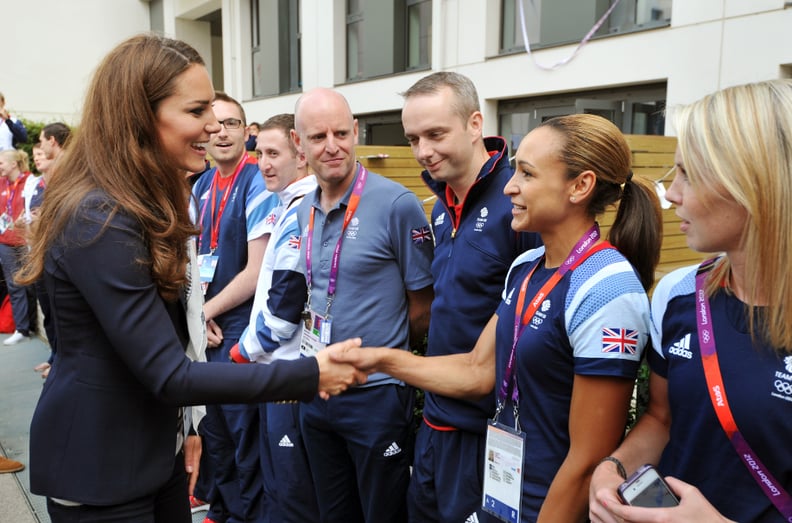 Kate and Dame Jessica Ennis-Hill