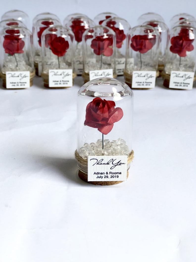 Beauty and the Beast Wedding Favors