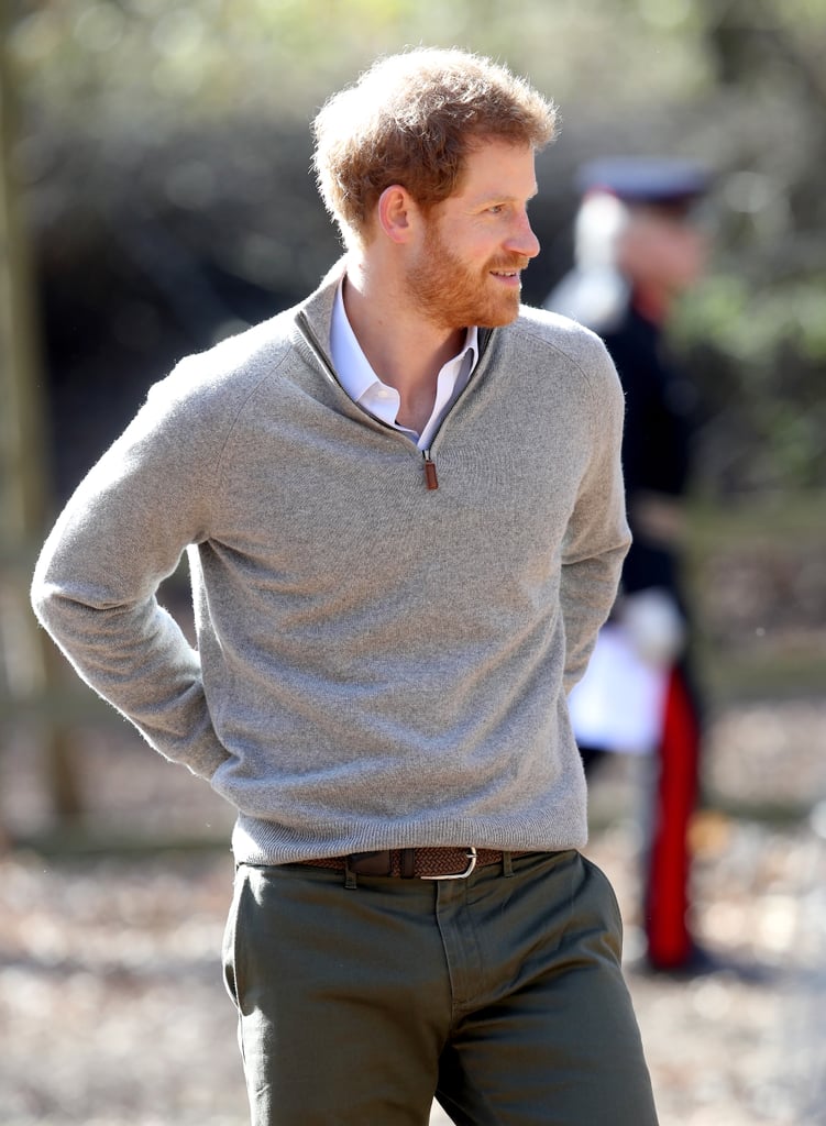 Prince Harry in Epping Forest Photos March 2017