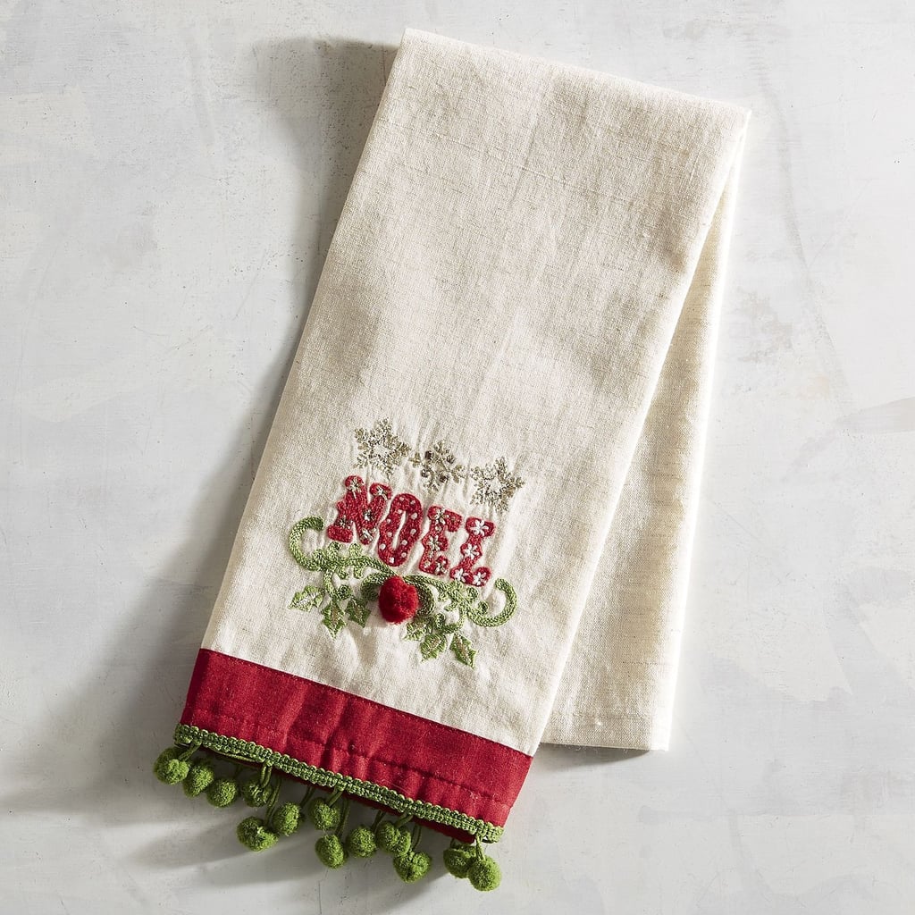 Embroidered Noel Guest Towel ($10, originally $13)