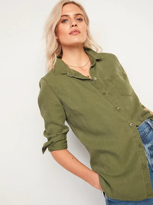 Old Navy High-Rise 7/8-Length Zip-Pocket Street Leggings, The Top 50  Things We Found on Sale at Old Navy This Week, From $5 Tanks to $15 Jeans