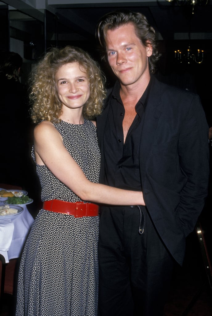 Kyra Sedgwick and Kevin Bacon in 1988 Kyra Sedgwick and Kevin Bacon in 1988