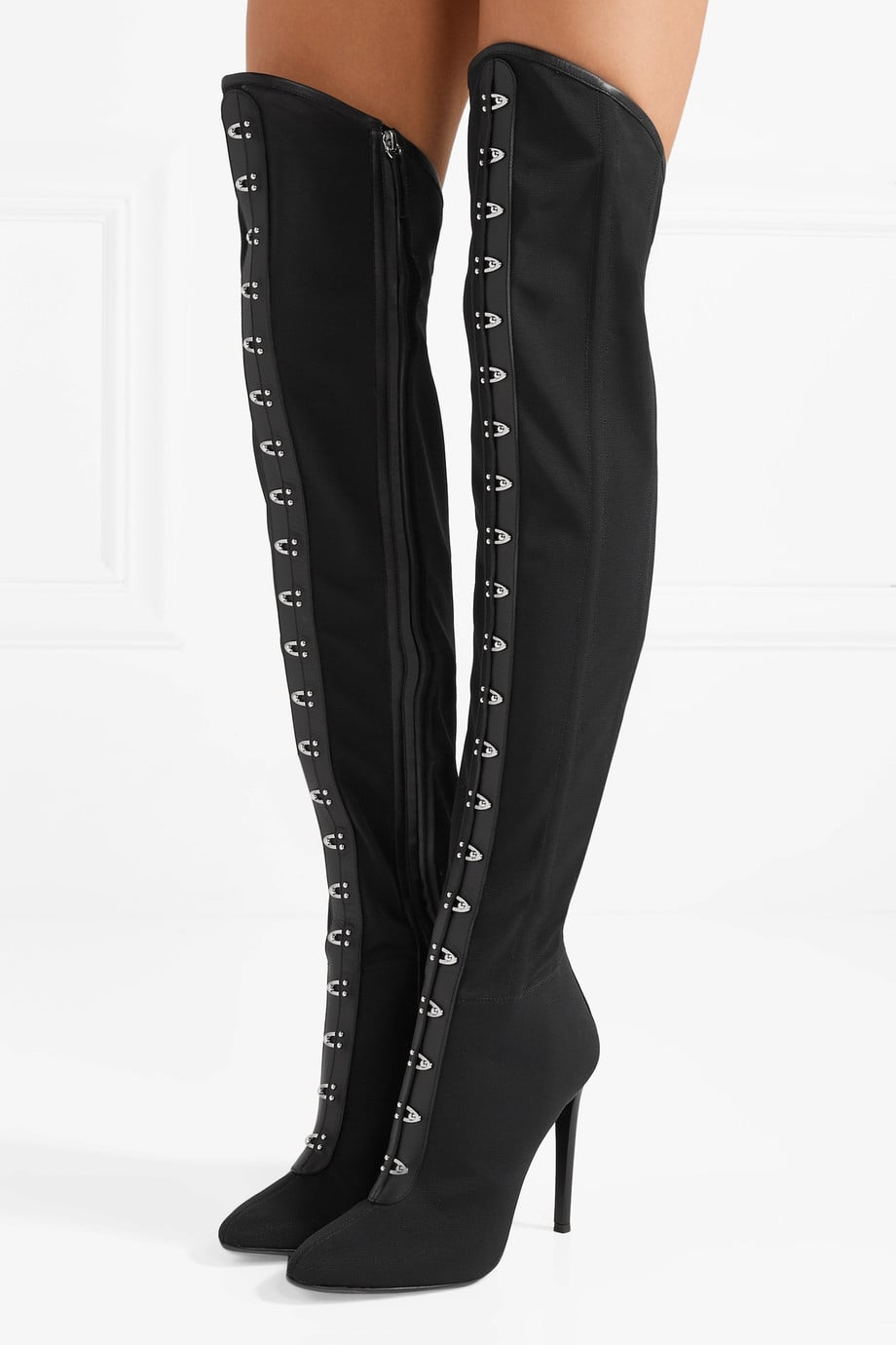 zanotti over the knee boots