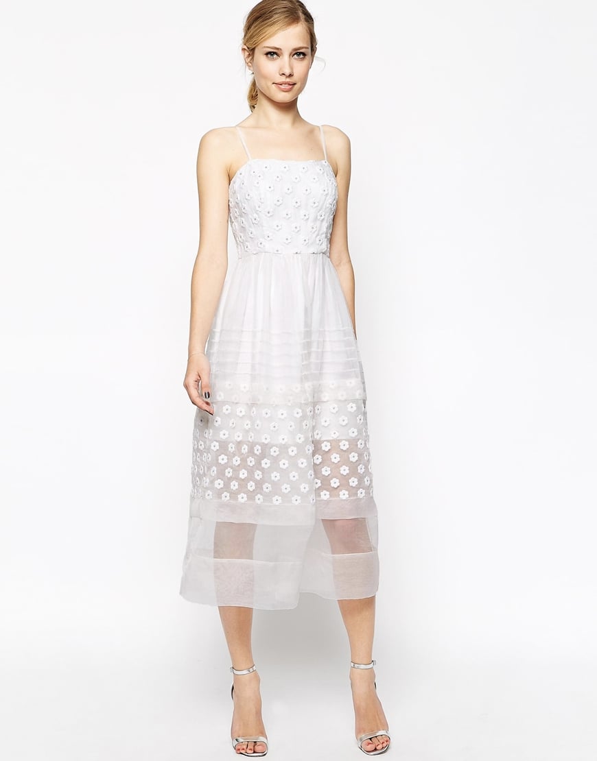 Casual White ASOS Summer Dress | POPSUGAR Fashion UK