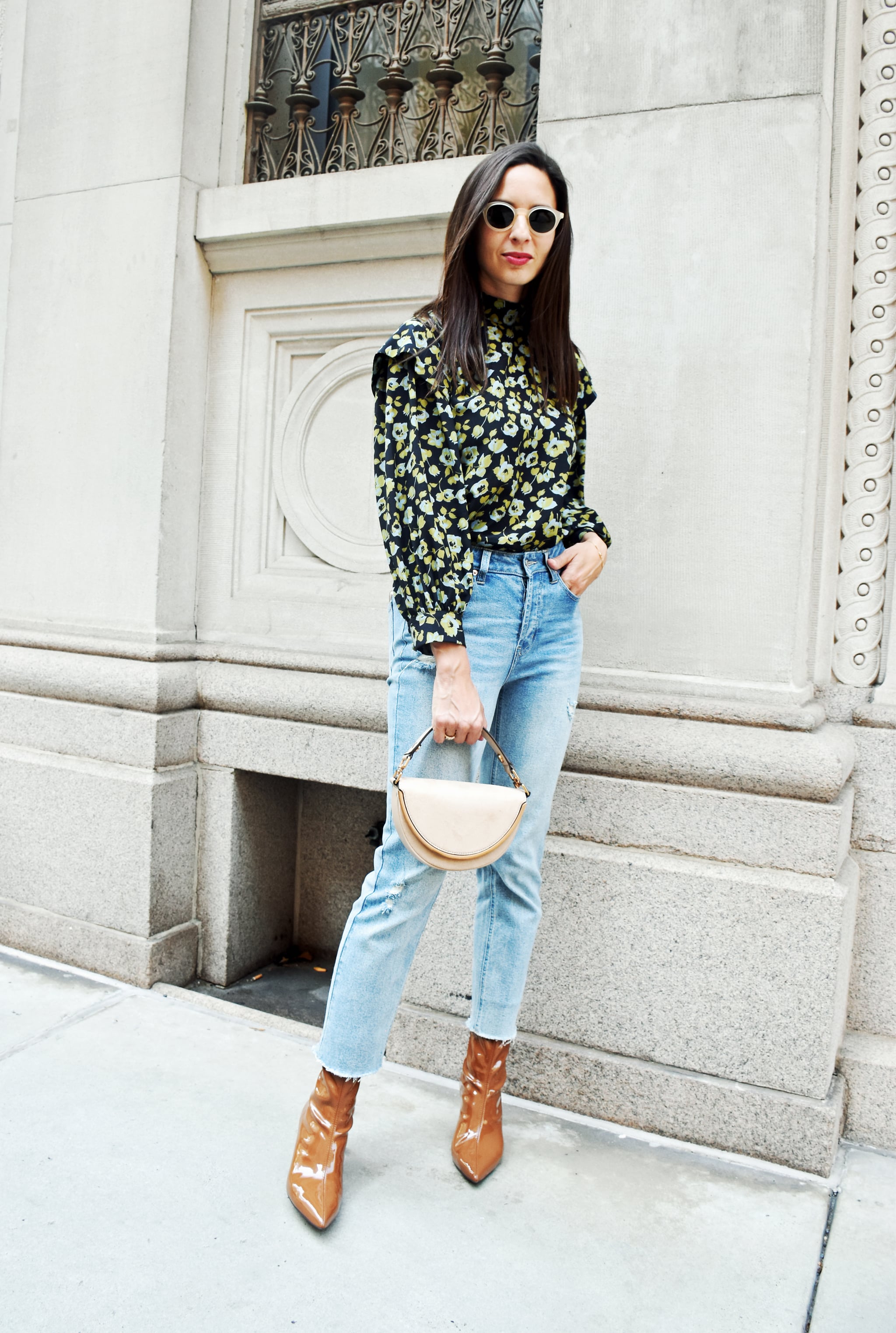 Easy Outfit Ideas: A Top, Jeans, and Boots | Easy Outfits: 2 Simple Style  Hacks That Make Your Top and Jeans Feel Fresh | POPSUGAR Fashion Photo 10