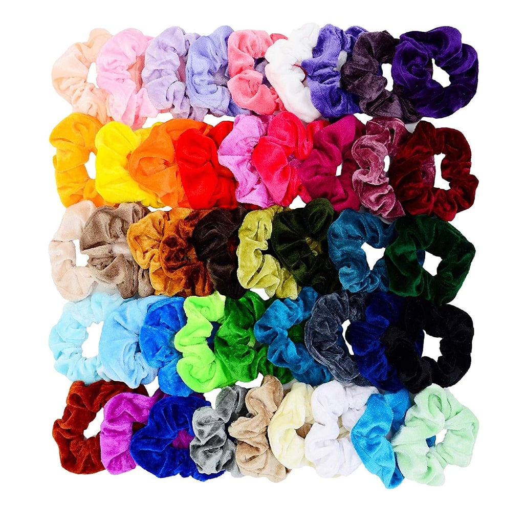 Chloven 45 Piece Hair Scrunchie Set This Is The Vsco Girl Halloween Starter Kit Popsugar