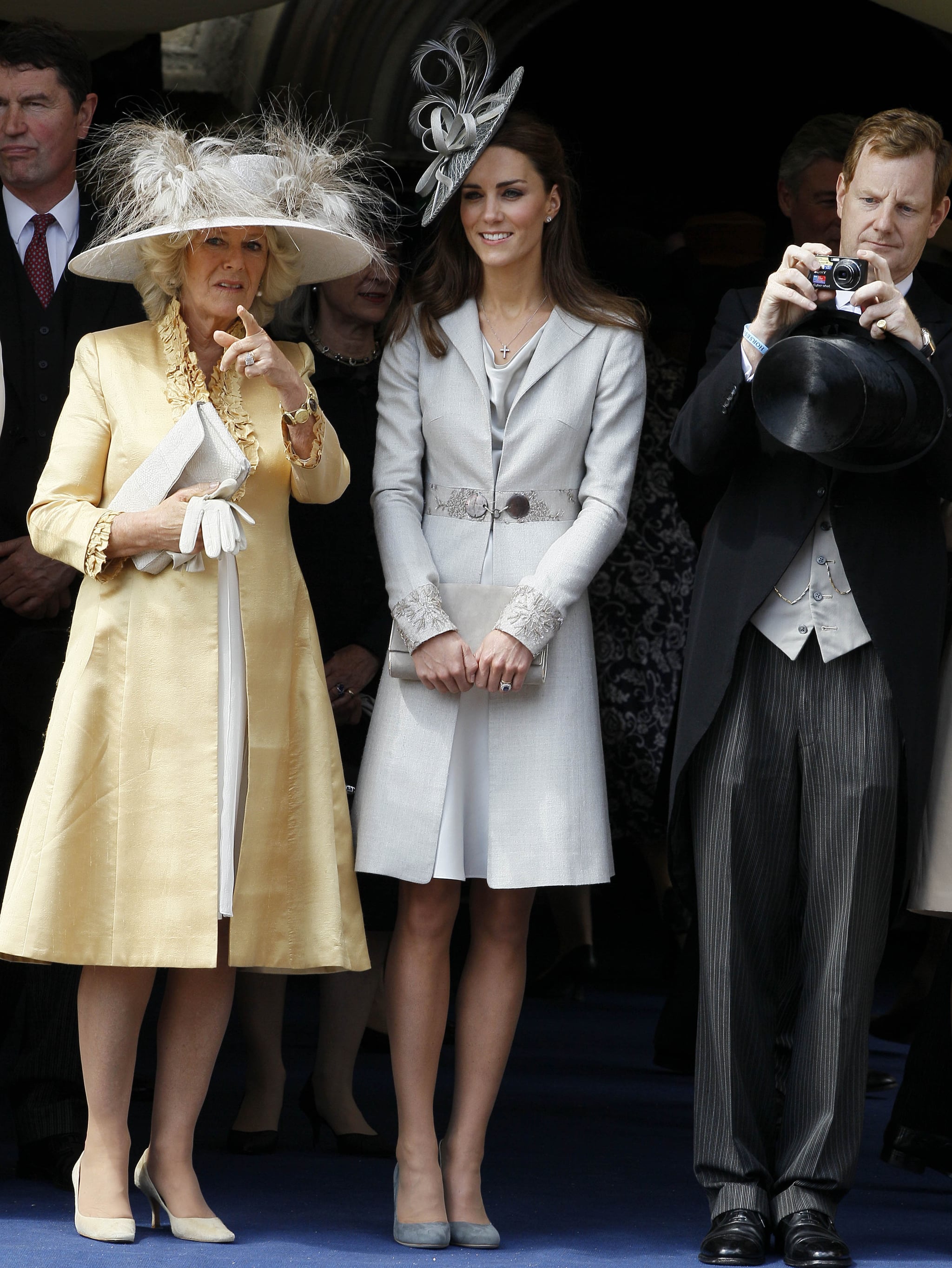 Pictures of Kate Middleton at the Garter Service in London ...