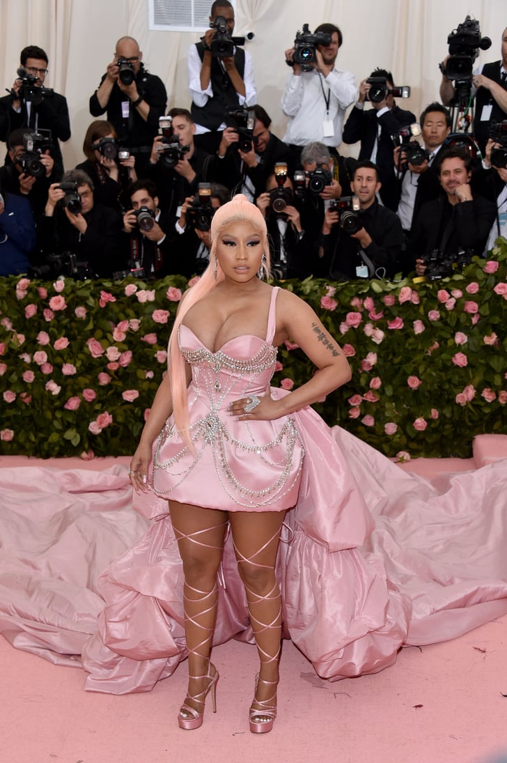 Nicki Minaj at the 2019 Met Gala Met Gala Red Carpet Dresses 2019