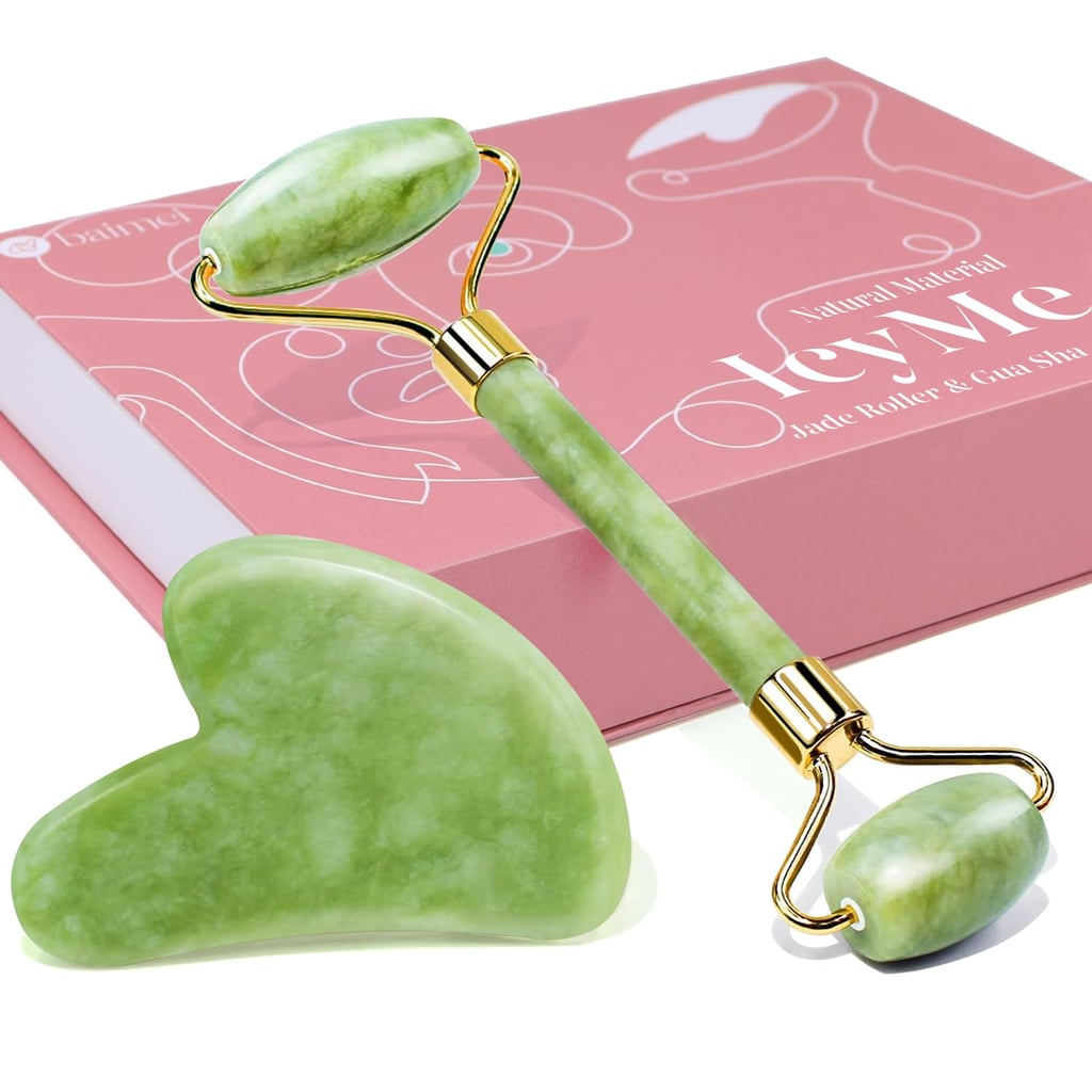 Baime Gua Sha & Jade Roller Facial Tool Set
